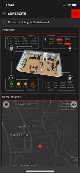 Screenshot Expercité IOT Platform 3