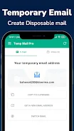 Temp Email Pro - Multiple Mail ภาพหน้าจอ 0