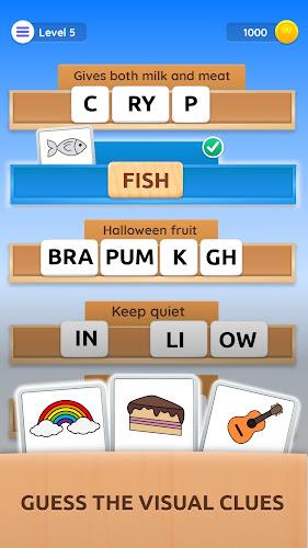 Word Jigsaw: Brain Teaser Captura de pantalla 2