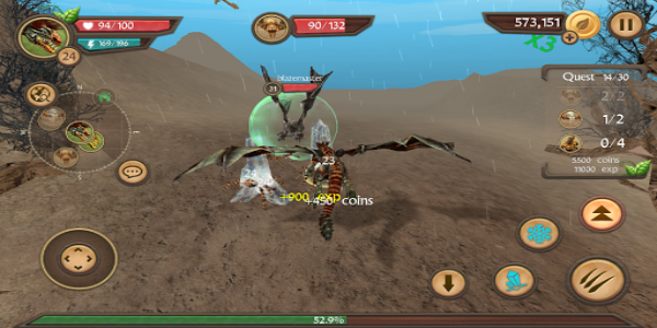 Screenshot Dragon Sim Online: Be A Dragon 1