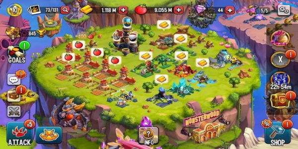 Monster Legends MOD スクリーンショット 2