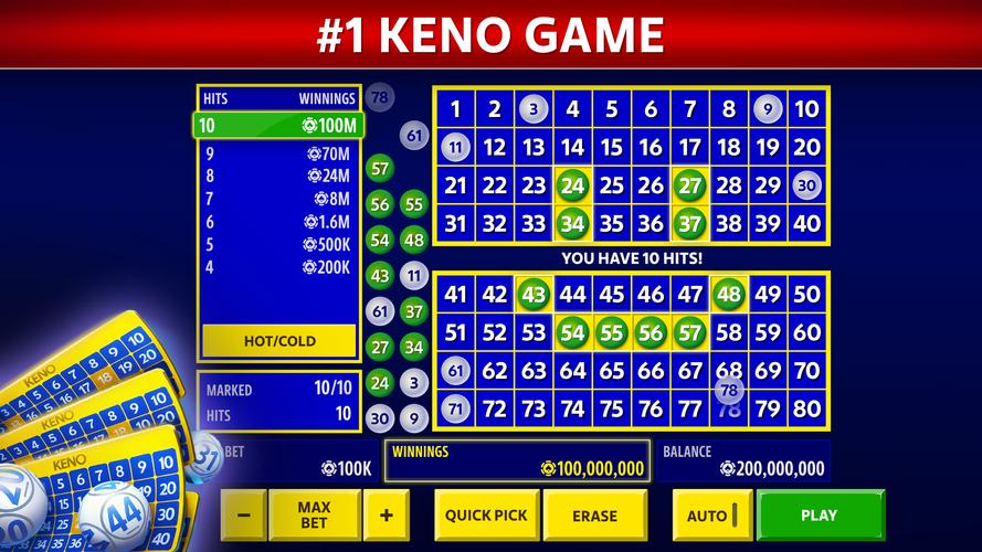 Vegas Keno by Pokerist 스크린샷 0