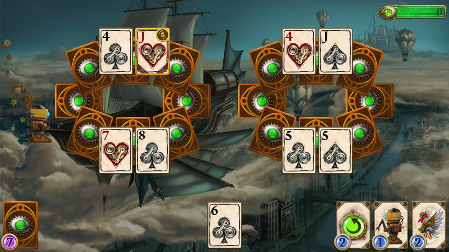 Steampunk Solitaire captura de pantalla 3