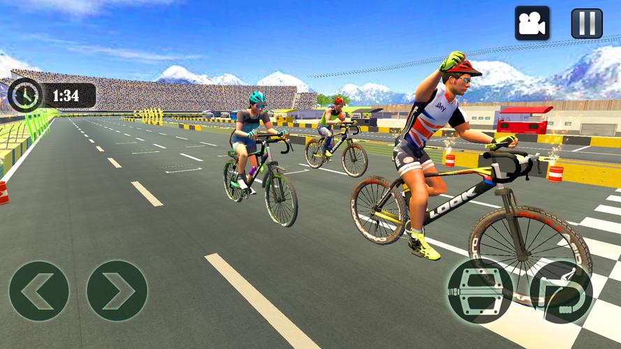 Cycle Race Game Cycle Stunt Captura de tela 3