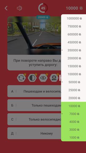 Миллионер Водитель ПДД captura de pantalla 3