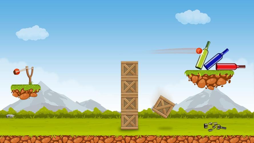 Bottle Shooting Knock Down 2屏幕截圖3