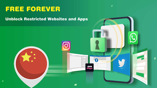 China VPN Proxy - Unlimited Super Fast VPN captura de pantalla 1