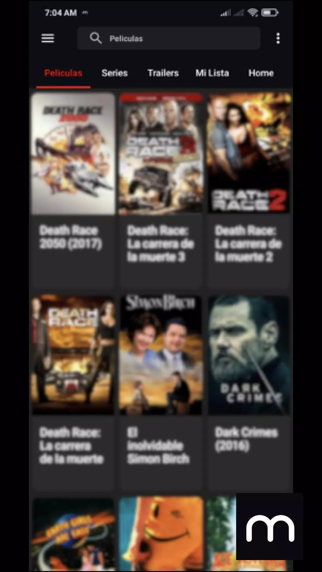 Movidy: Peliculas y Series Gratis Screenshot 1