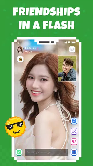 ภาพหน้าจอ Hay - Live Video Chat & Call 0