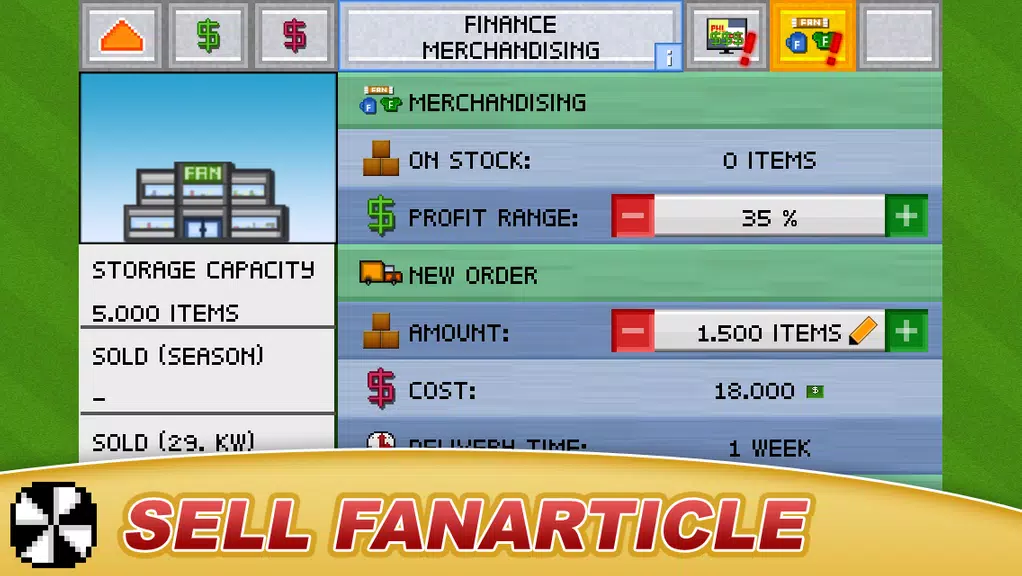 Soccer Pocket Manager屏幕截圖3
