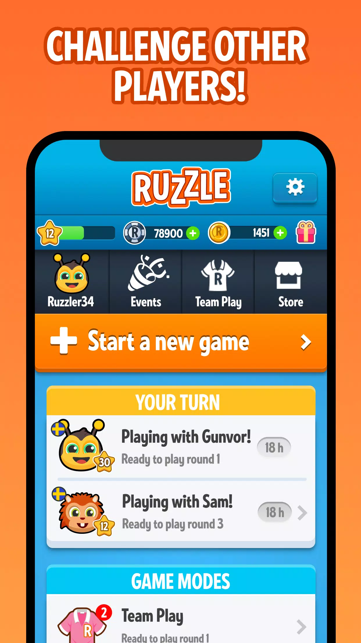 Ruzzle screenshot 1