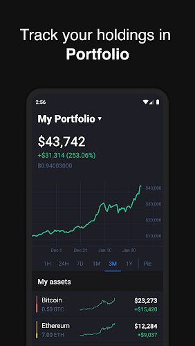 Hodler – Crypto Portfolioスクリーンショット1