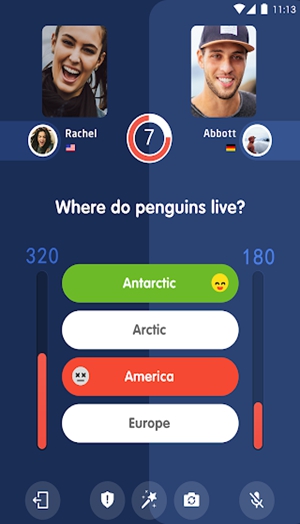 Screenshot 10s - Online Trivia Quiz with 1