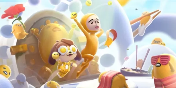 Gudetama Invades Hello Kitty Adventure in 
