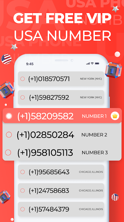 USA Phone Number Receive SMS应用截图第1张