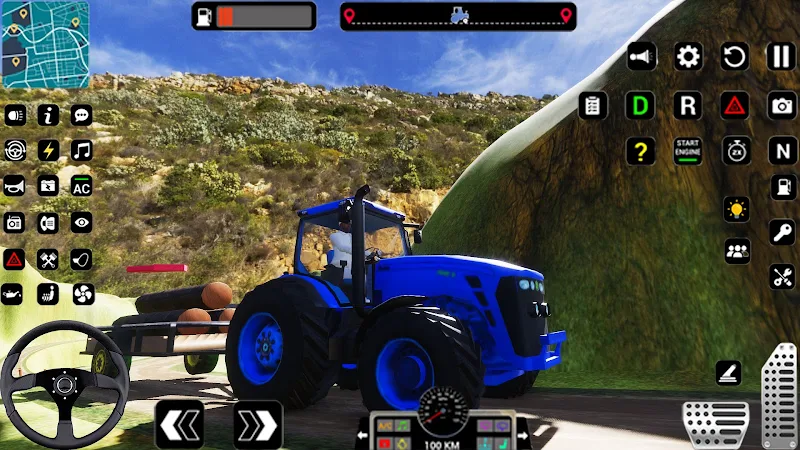 Tractor Trolly Driving Games capture d’écran 0