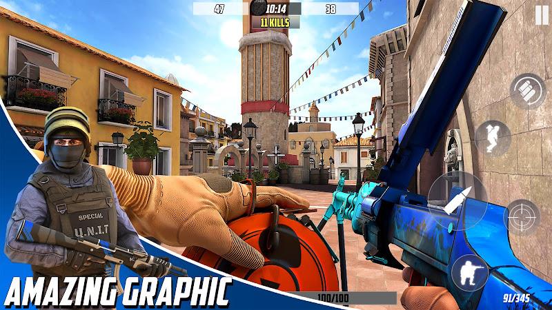 Hazmob: FPS Gun Shooting Games capture d’écran 3