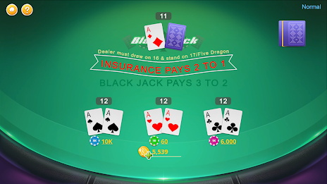 Blackjack - Casino World screenshot 2