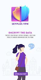 SkyPlus VPN Captura de tela 1