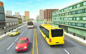 Bus Driving Sim- 3D Bus Games ekran görüntüsü 3