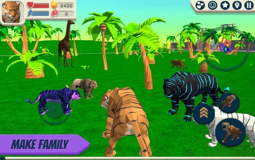 ภาพหน้าจอ Tiger Simulator 3D 1