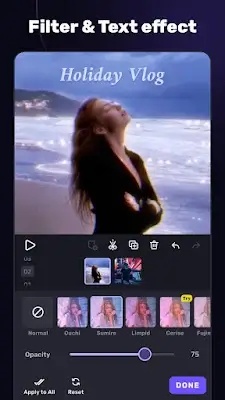 Video Editor APP - VivaCut Screenshot 1