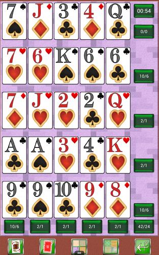 Poker Solitaire capture d’écran 3