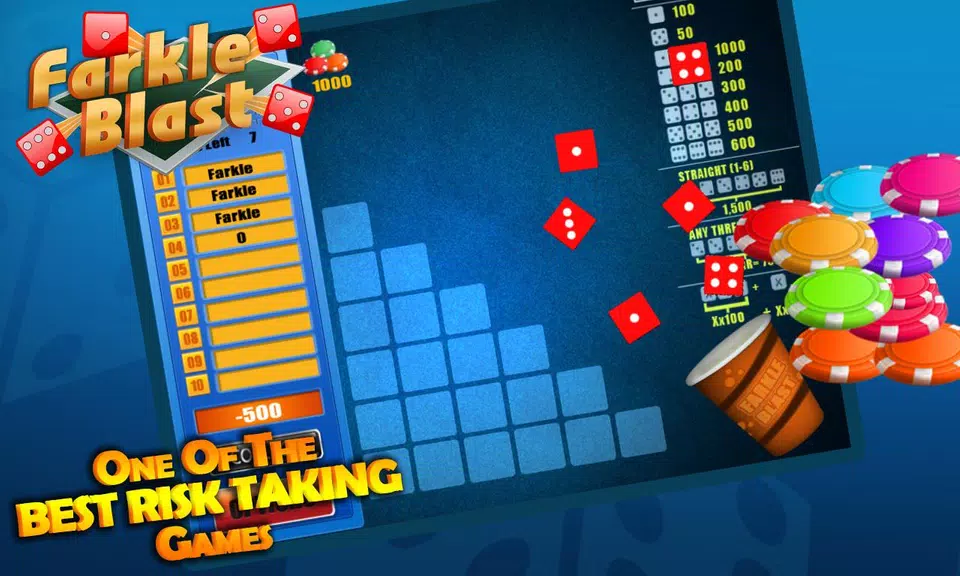 Screenshot Farkle Blast 3
