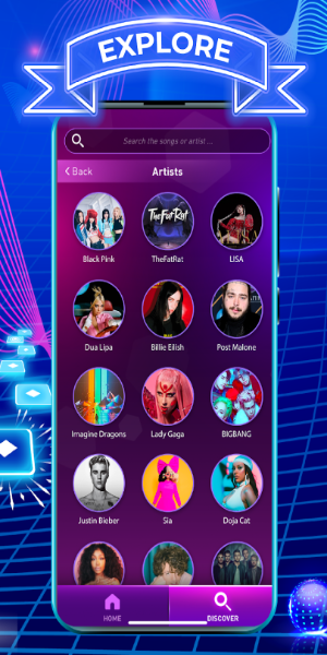 Tiles Hop EDM Rush Music Game captura de pantalla 1