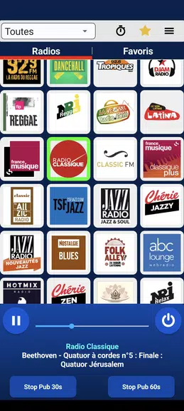 Radios Françaises屏幕截圖1