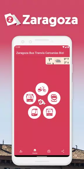 Zaragoza Bus Tranvía Cercanías Ảnh chụp màn hình 0