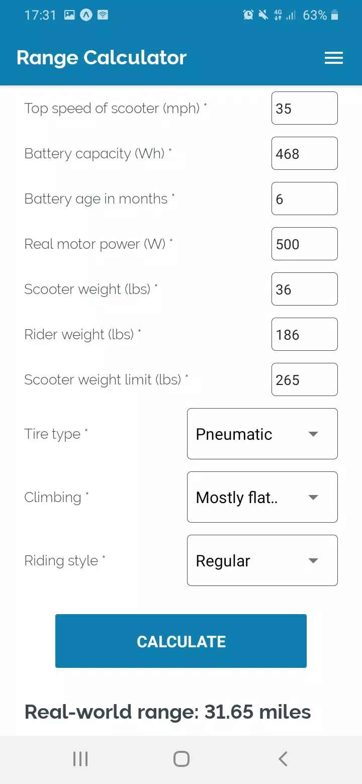 Electric Scooter Universal App ကိုဖန်သားပြင်3