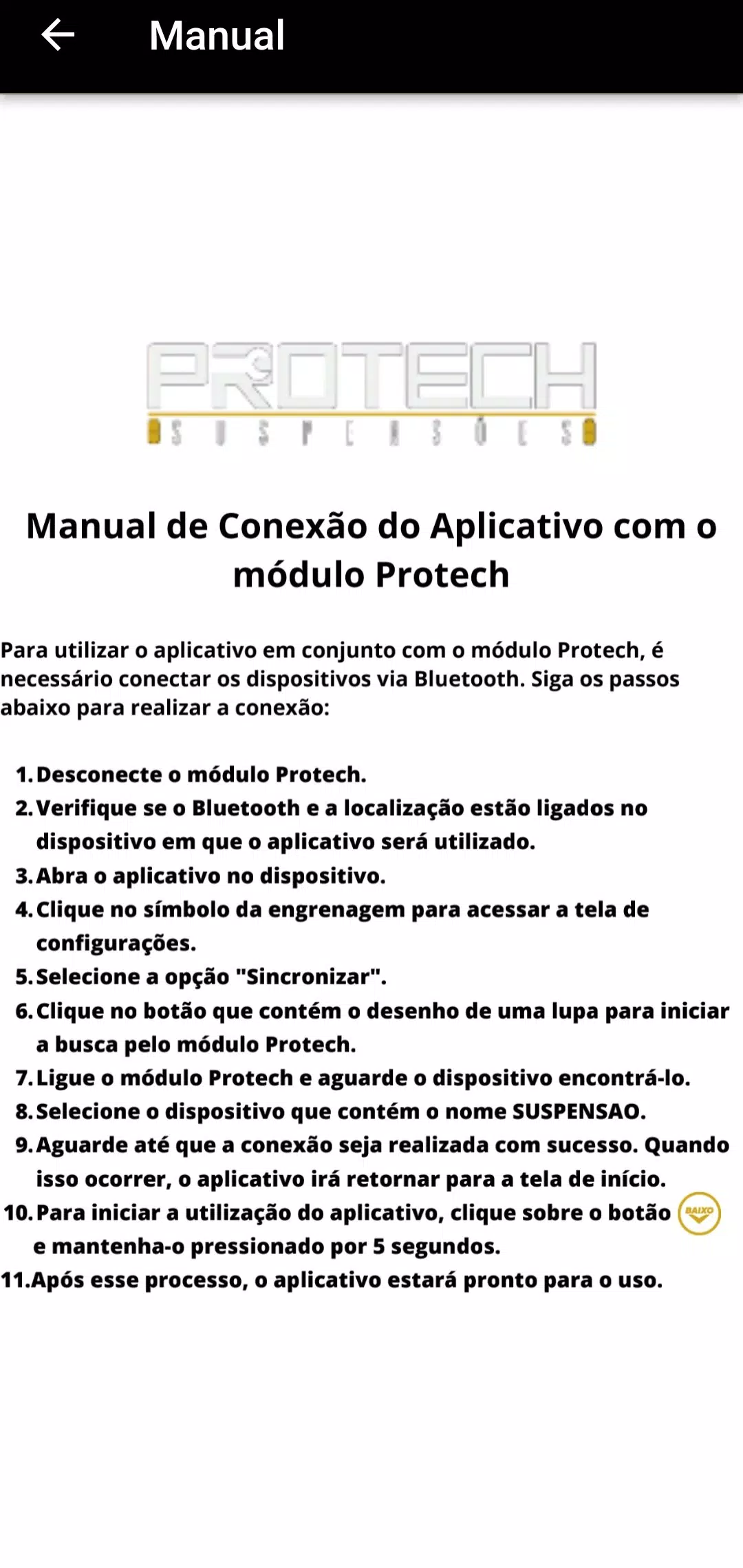 Screenshot Protech Suspensões 2