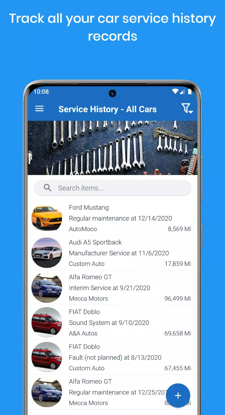 Screenshot My Car Service 0