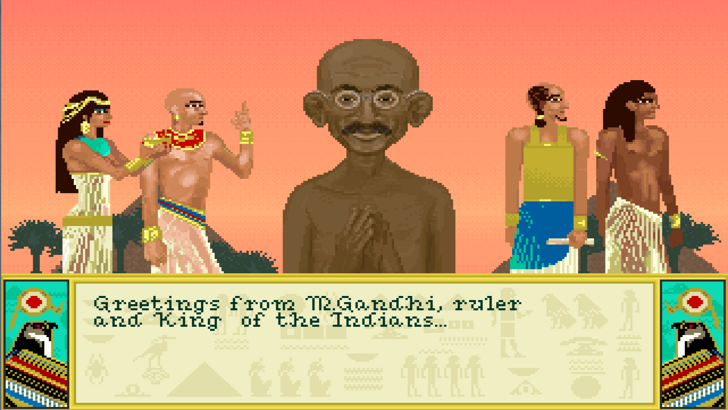 Civ 7 Won't Have Gandhi to Go Nuclear, But Did He Ever?