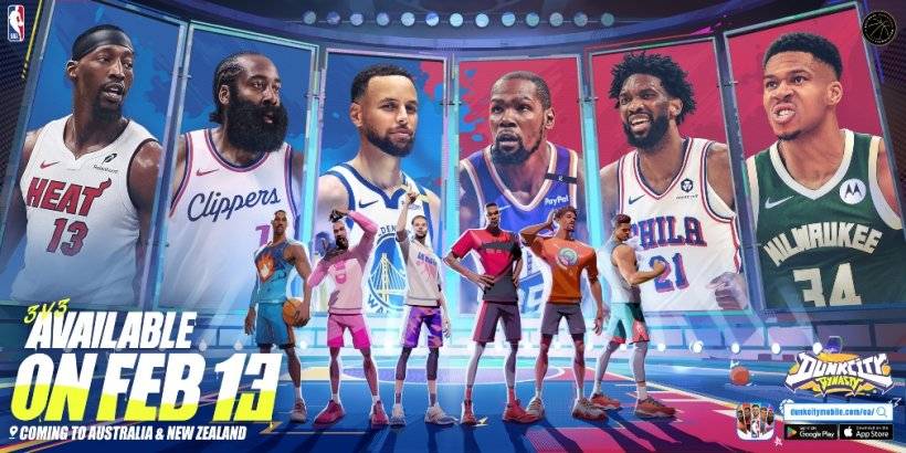 Dinastia Dunk City: Basketball SIM de rua lançamentos suaves em regiões selecionadas