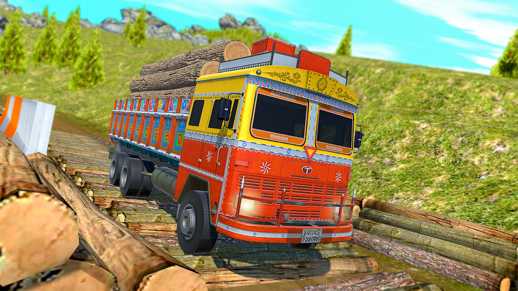 Offroad Indian Truck Simulator Screenshot 1