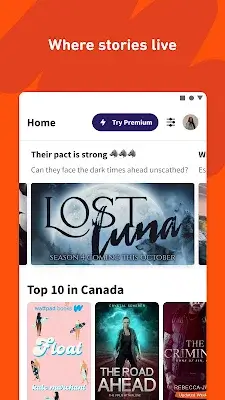 Wattpad - Lire & Écrire capture d’écran 0