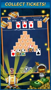 Pyramid Solitaire - Make Money Captura de pantalla 1