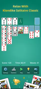 Solitaire Klondike classic. 스크린샷 0