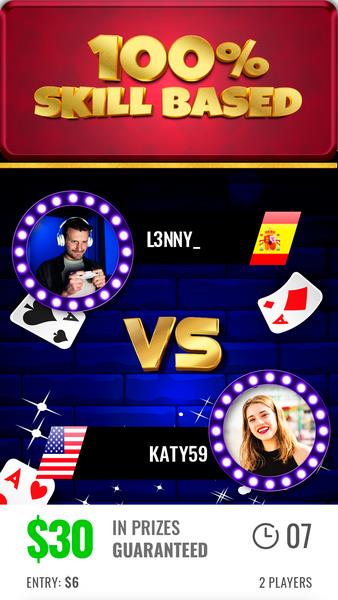 Solitaire Real Cash: Card Game ảnh chụp màn hình 2