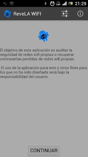 ReveLA WIFI captura de pantalla 3