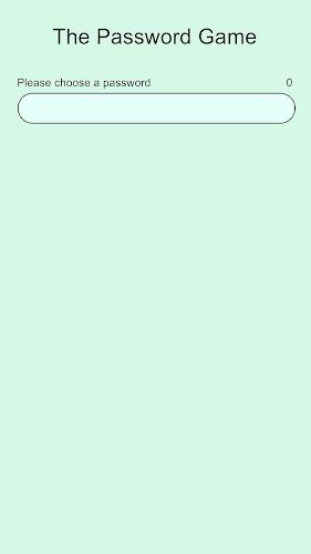 The Password Game Capture d'écran 0