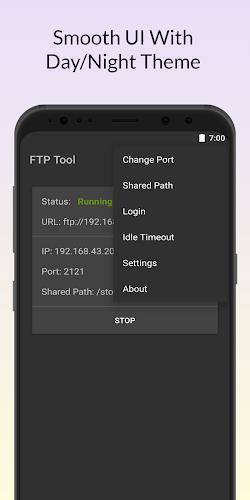 FTP Tool - FTP Server & Client スクリーンショット 3