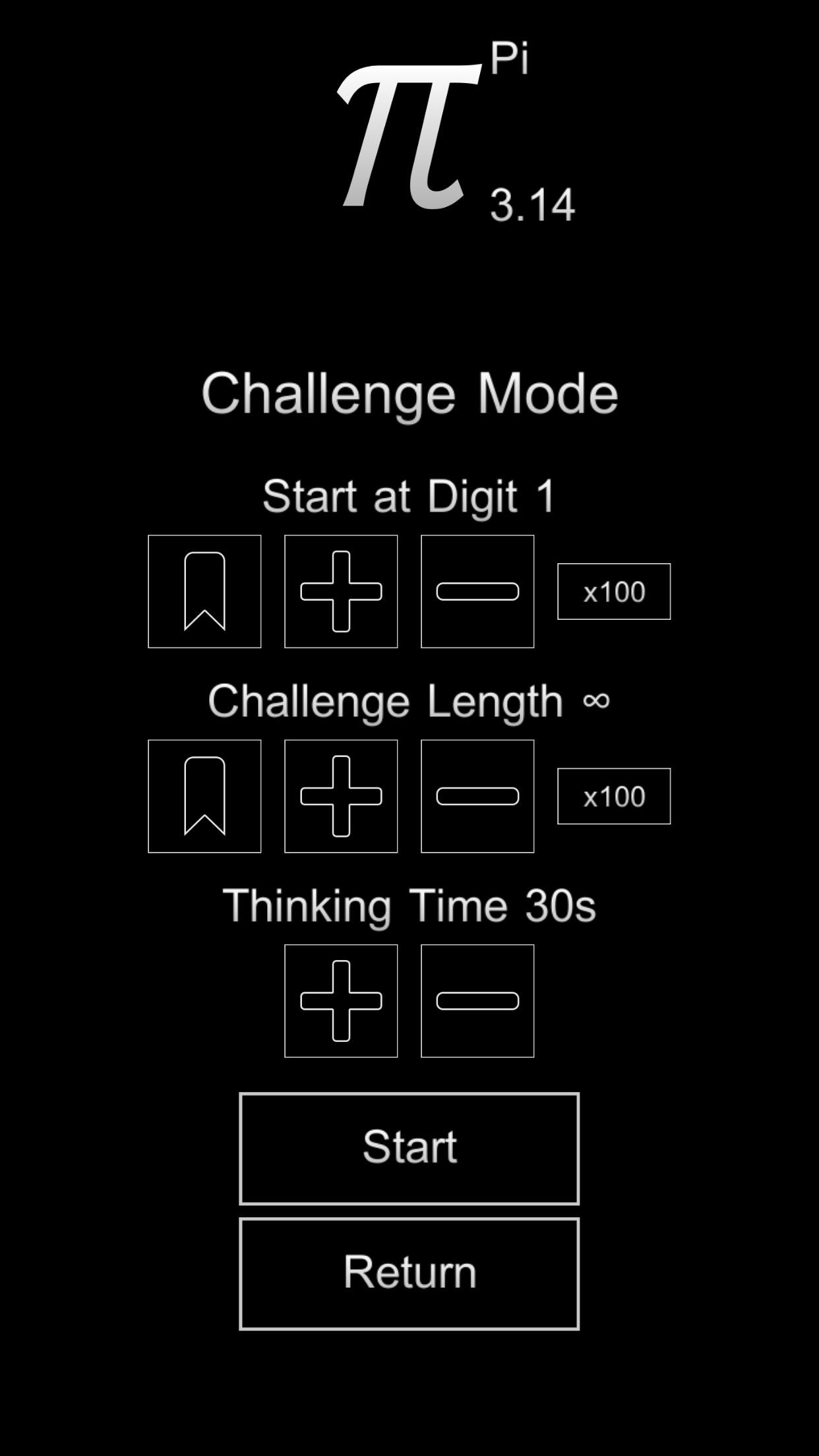 Schermata Memorize Pi Digits - 3.14π 2