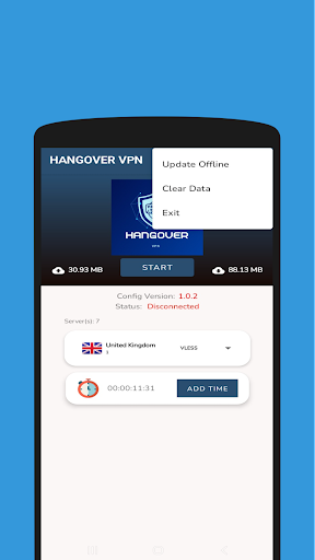 HANGOVER VPN capture d’écran 1