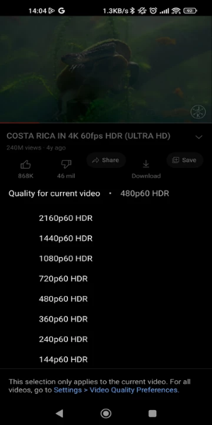 YouTube ReVanced Extended captura de pantalla 1