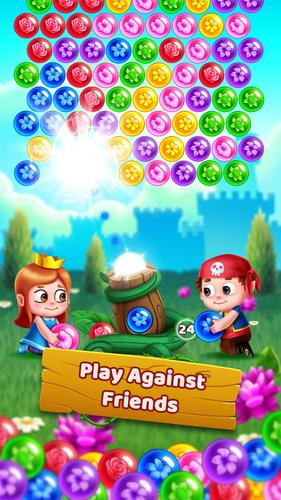 Bubble Shooter - Flower Games capture d’écran 2