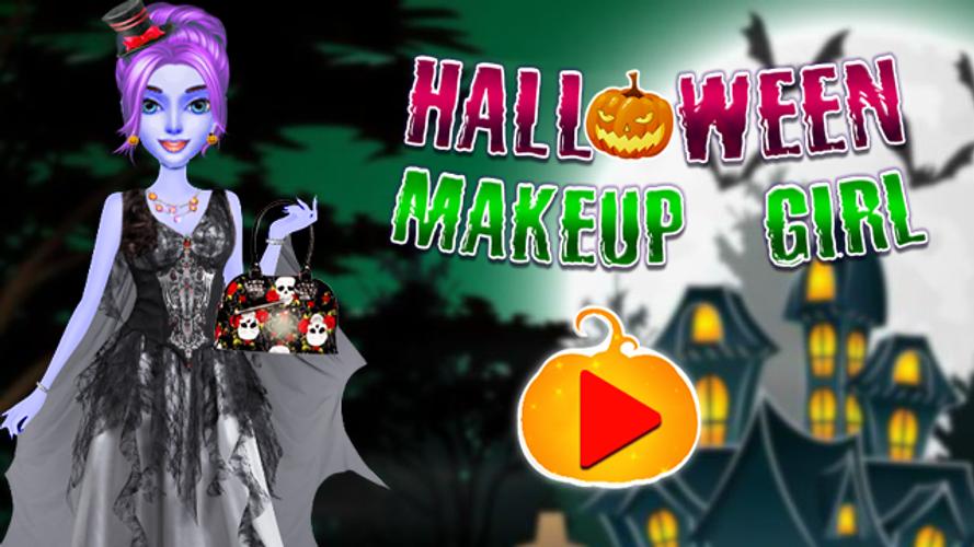 Halloween Makeup Salon Game屏幕截圖0