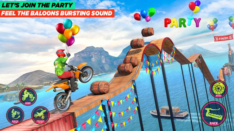Bike Stunt Game: Tricks Master屏幕截圖2